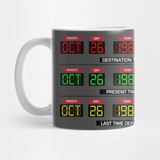 Back to the Future 2 Delorean Time Travel Display Mug